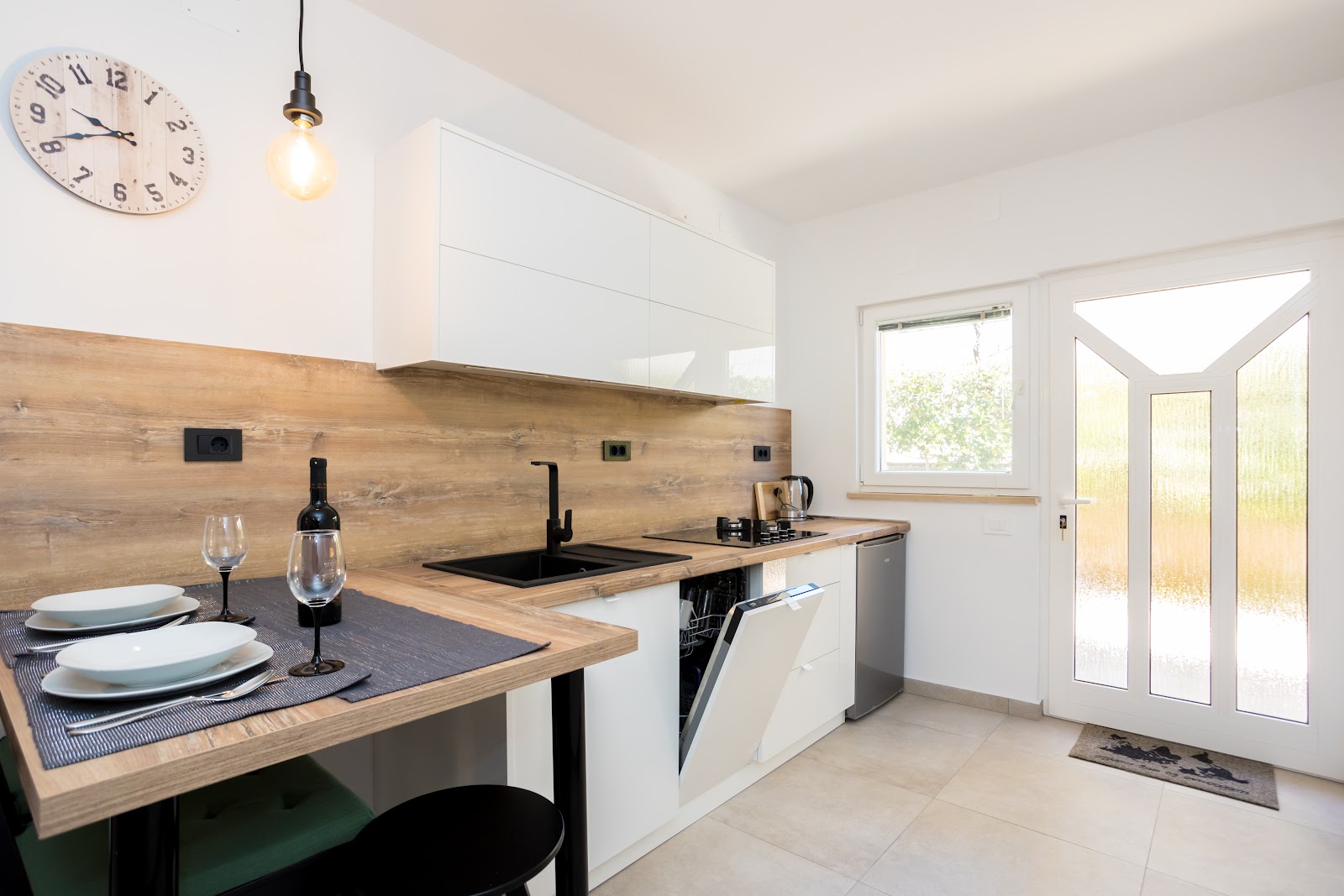 Kitchen in Apartment 5.