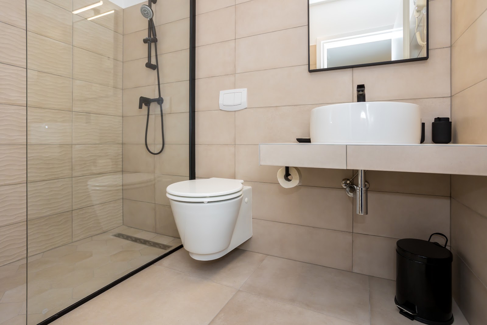 Bathroom in Apartment 5.